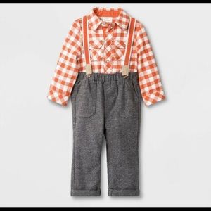 Cat & Jack 3-piece baby boy outfit